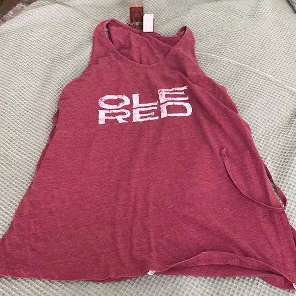 Ole Red Tops - Blake Sheltons Ole Red side tie tank top